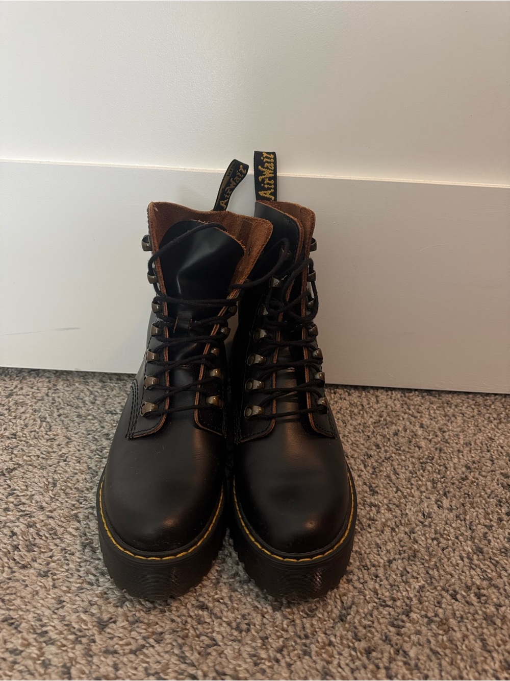 Dr. Martens lace up boots